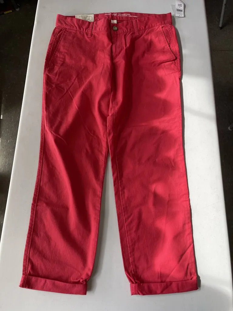 Gap Girlfriend Khaki Pants NWT 2
