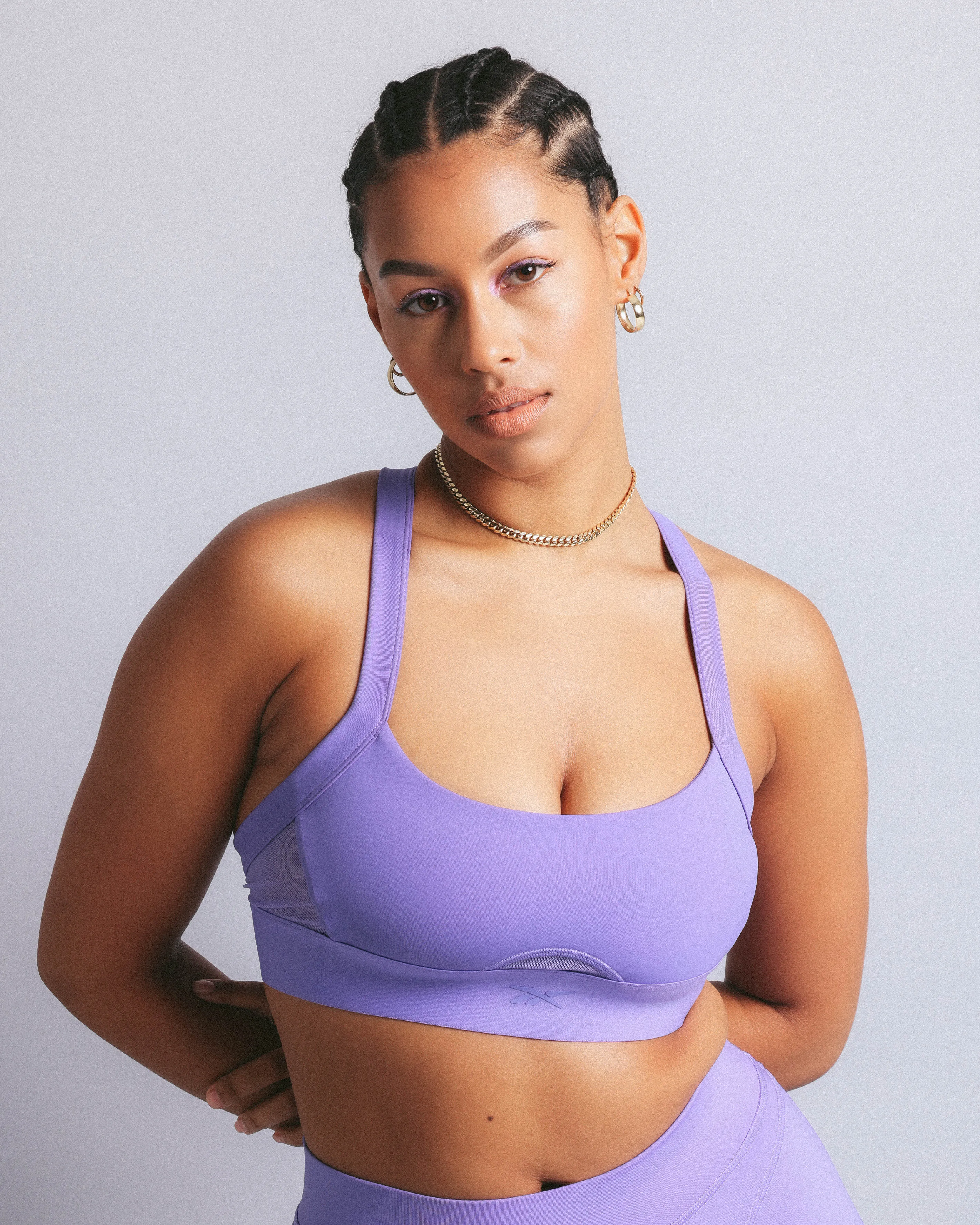 Reebok X Cardi B Women's Bralette Purple